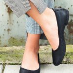 czarne baleriny damskie