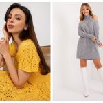 Sukienka z dzianiny na wiosnę – eButik.pl