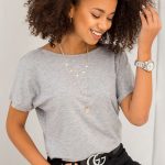 gładkie t-shirty damskie basic na co dzień